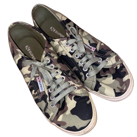 SUPERGA Cotu Camouflage Style S0037Q0 Sneakers Women’s Size 8.5 - Picture 13 of 13